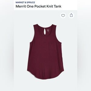 Market and Spruce Merrit Kint Tank Top
